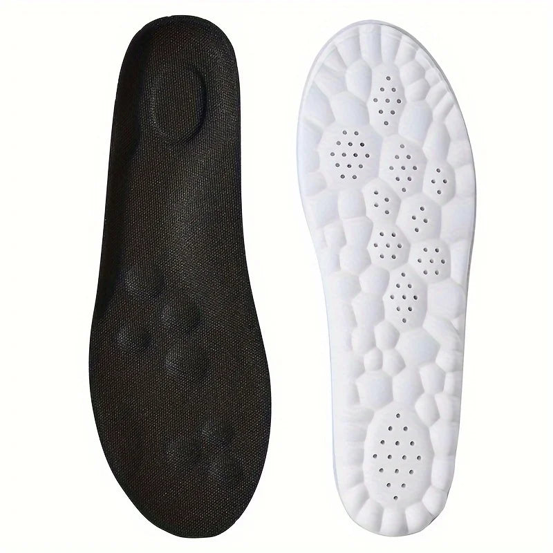 104 - 1Pair/2Pairs/4Pairs High Elasticity Latex Sport Insoles Soft Shoe Pads Arch Support Orthotic Insoles Breathable Deodorant Insole
