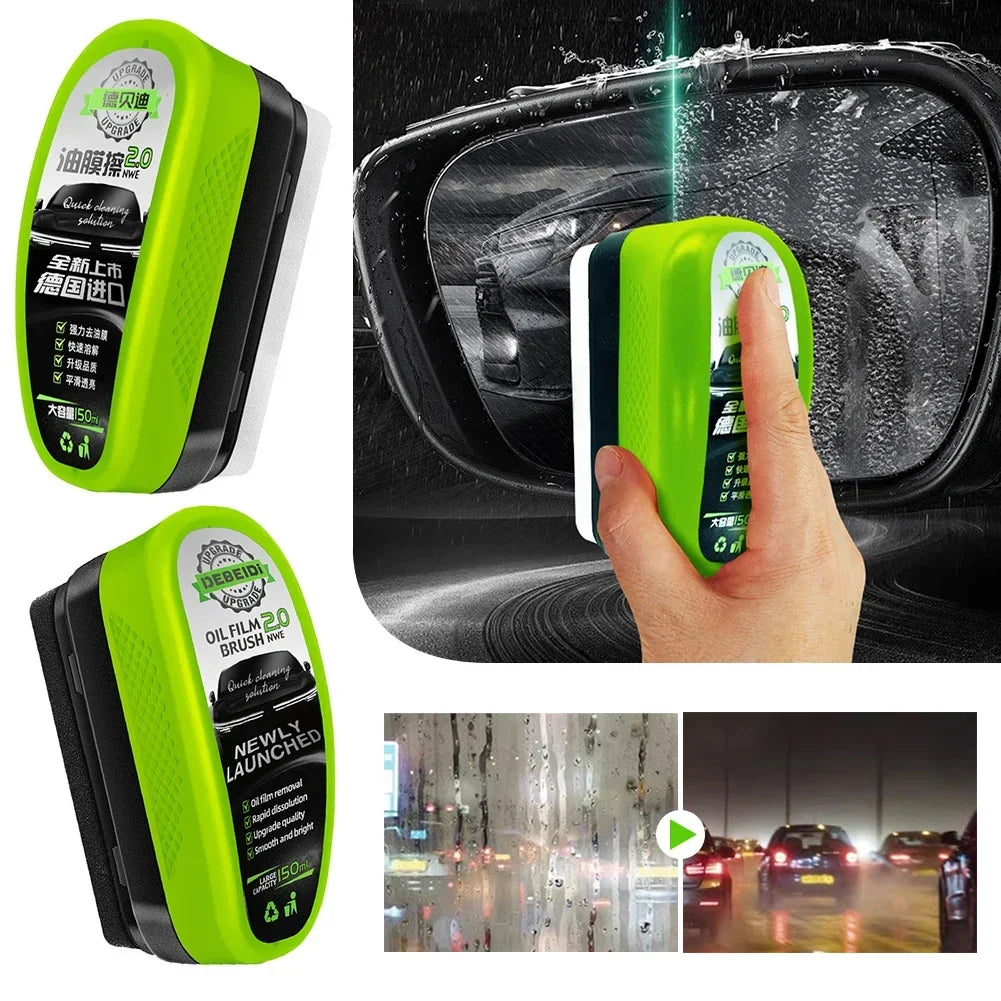 102 - Universal Car and Home Glass Clear View Safety Enhancement Automotive Glass Oil Film Remover and Polish Cream Accessories